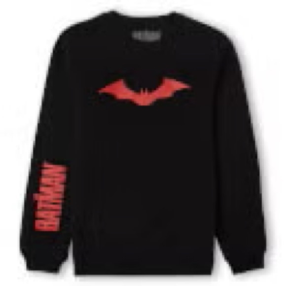 Brand New (XXL) The Batman Bat Symbol Sweatshirt - Black - Picture 5 of 7